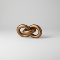 Bronze Infinity Knot Sculpture