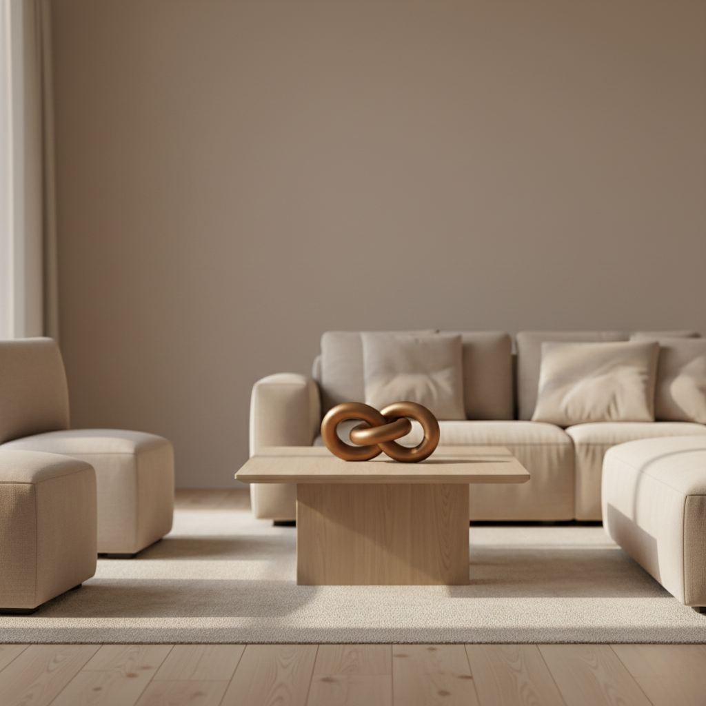 Bronze Infinity Knot Sculpture