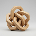 Interlocking Wood Knot Sculpture