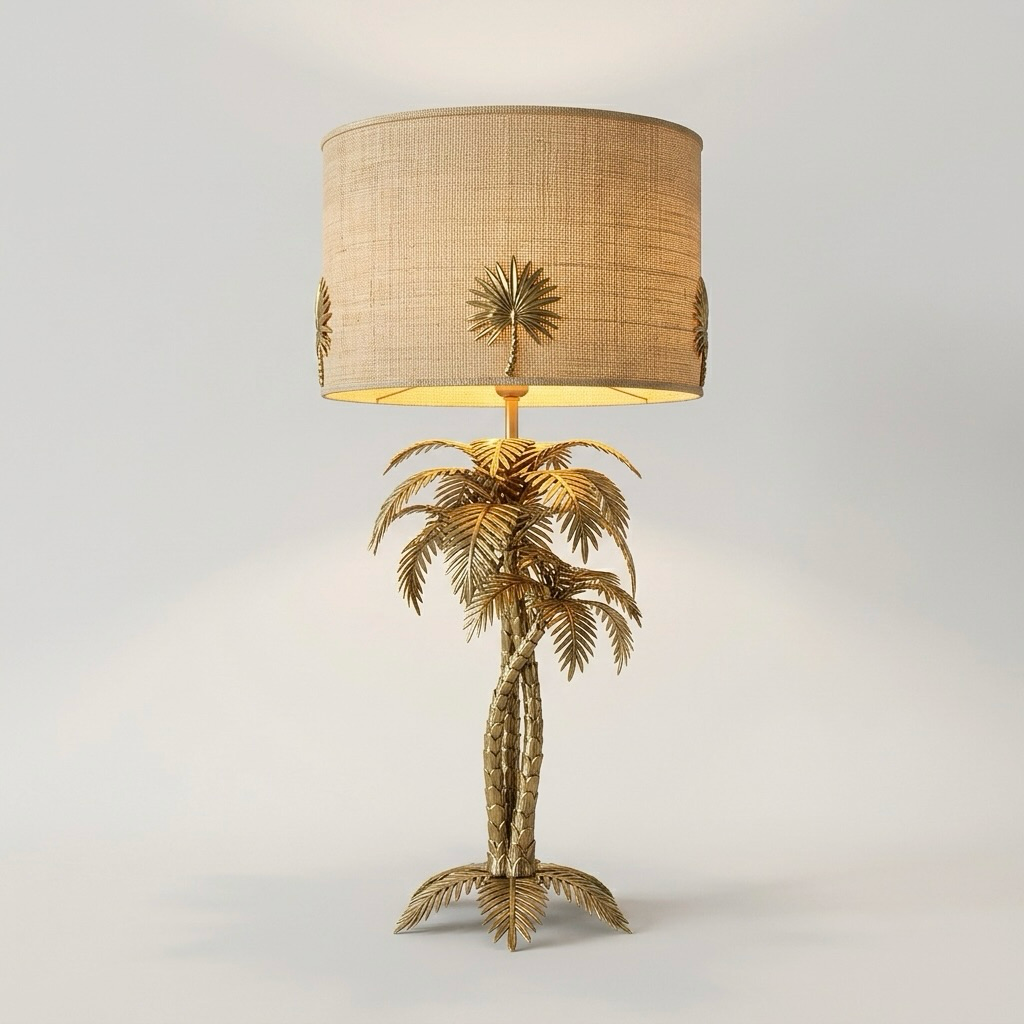 Palm Grove Tropical Table Lamp