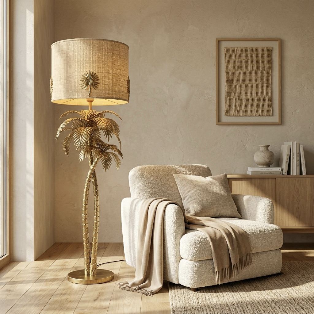 Palm Grove Tropical Table Lamp