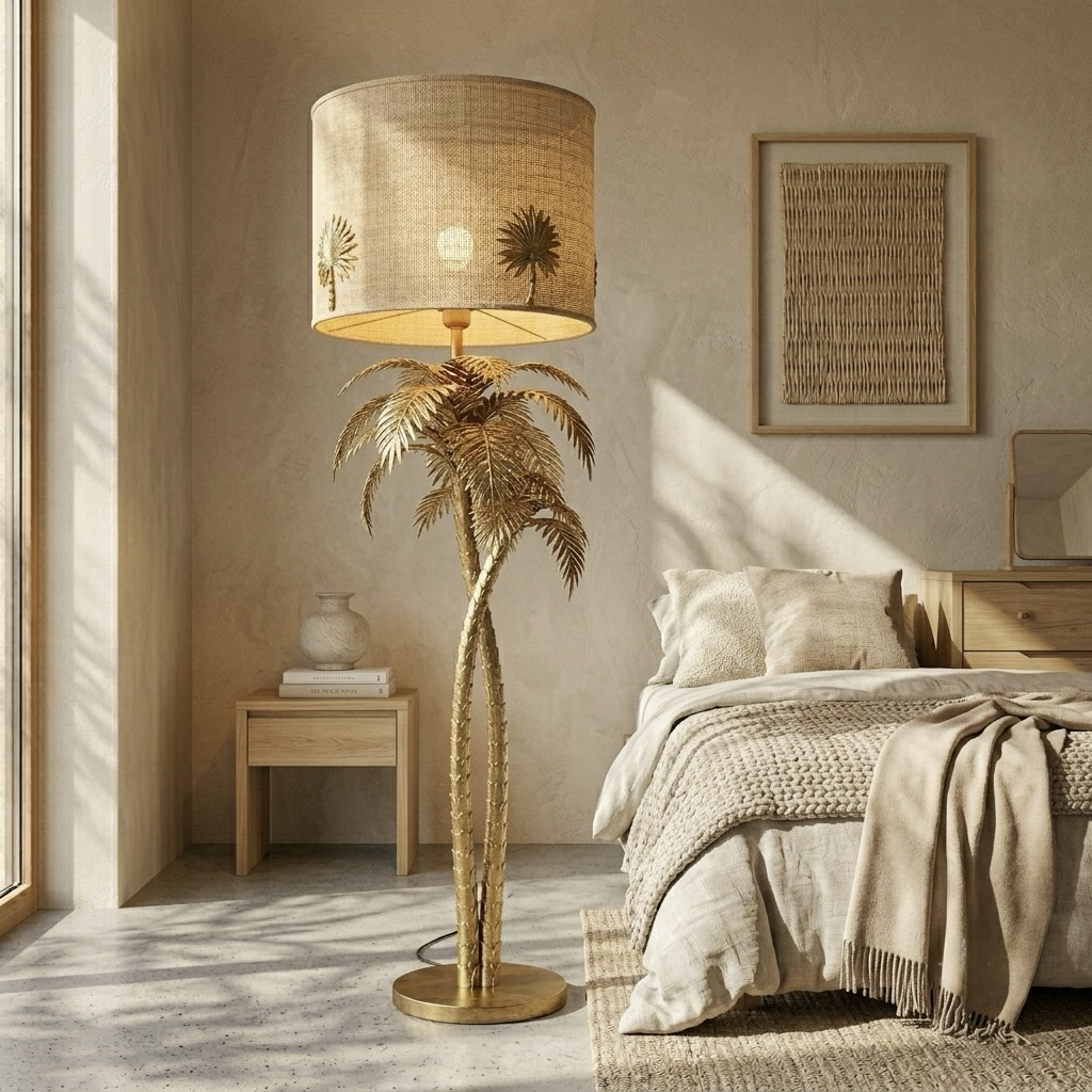 Palm Grove Tropical Table Lamp