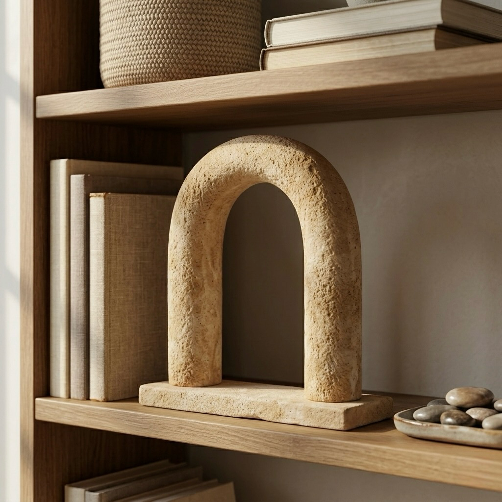 Sandstone-Inspired Arch Sculpture