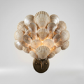 Coastal Seashell Bloom Wall Sconce