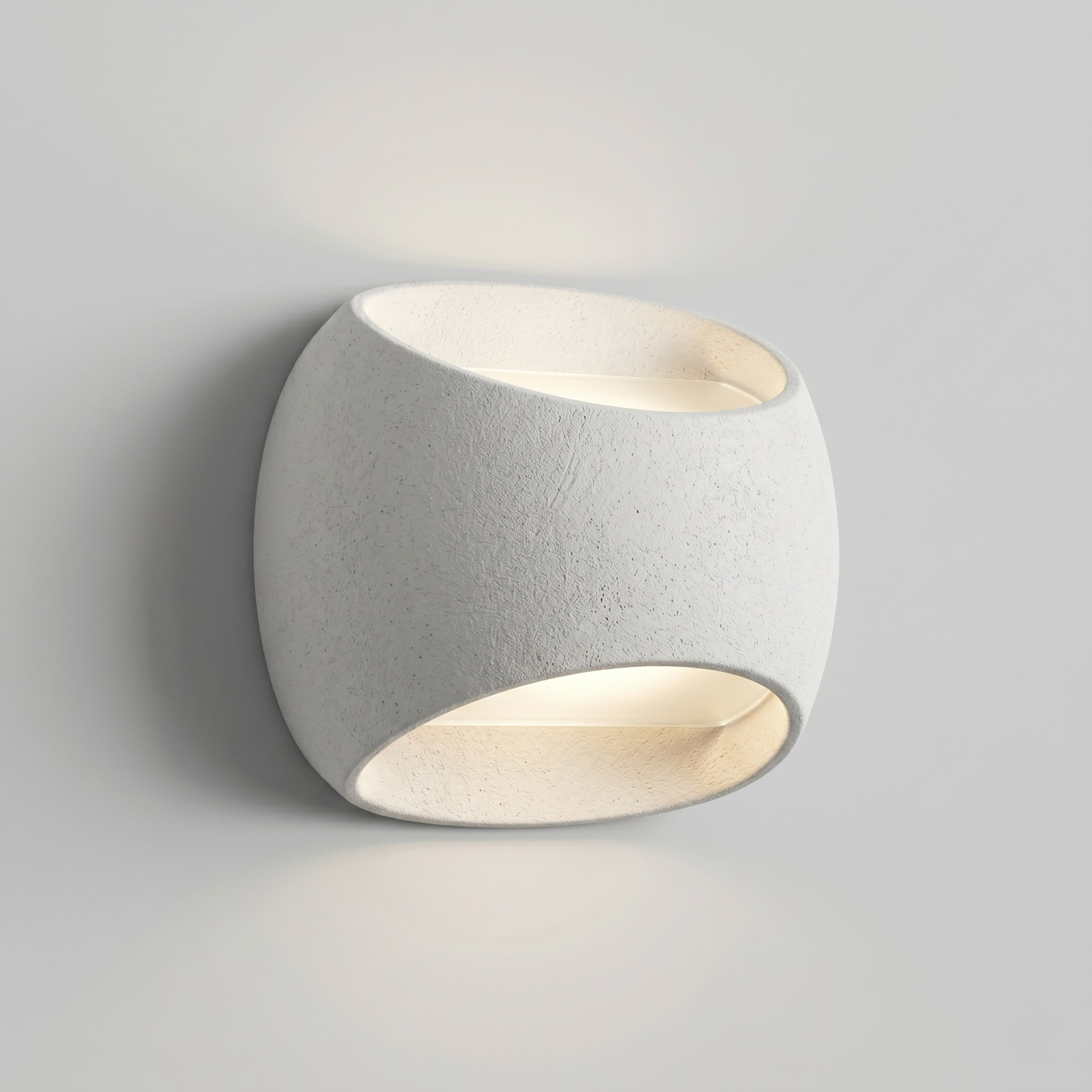 Sculpted Ceramic Wall Sconce