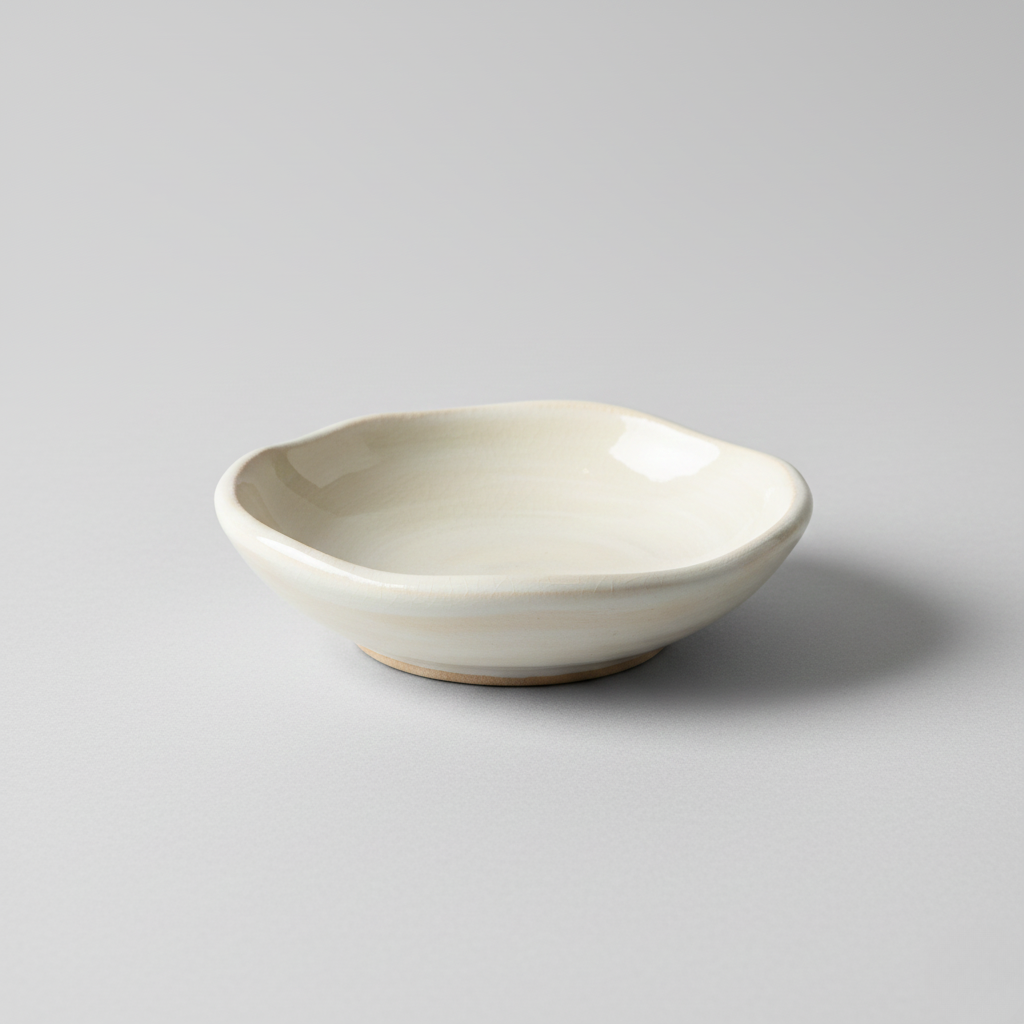 Hand-Glazed Ceramic Serving Bowl