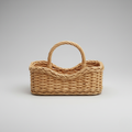 Handwoven Wicker Storage Basket