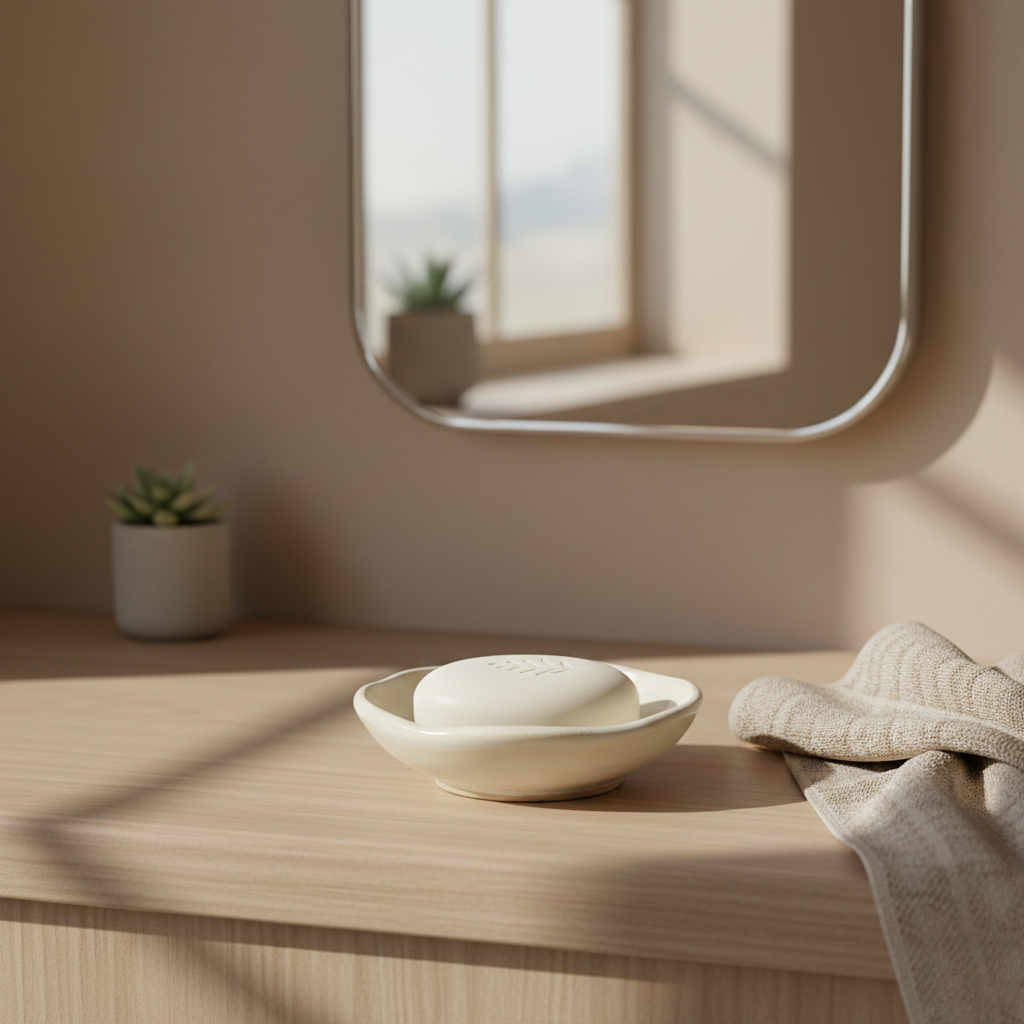 Hand-Glazed Ceramic Serving Bowl