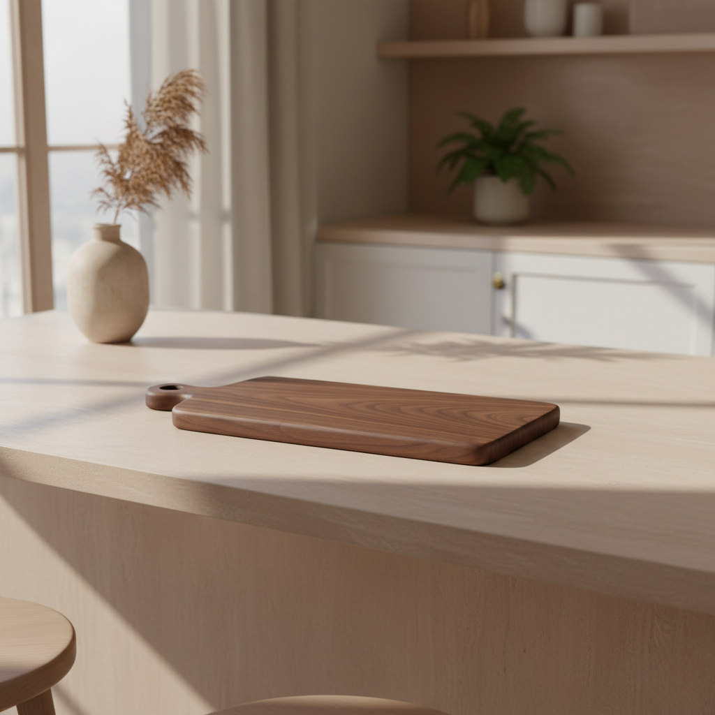 Solid Walnut Serving & Cutting Board