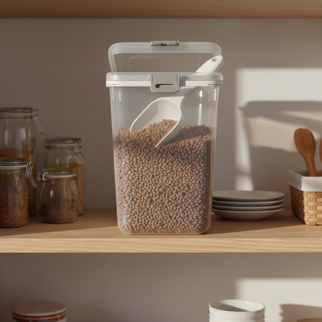 Half-Cup Pet Food Measuring Scoop