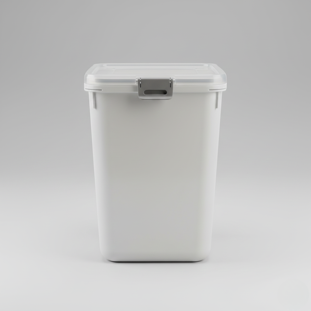 Airtight Pet Food Storage Container with Snap-Tight Lid
